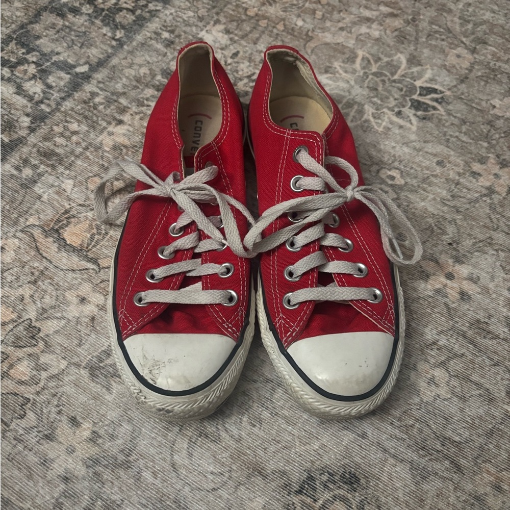 Converse Women’s / Kids Red Sneakers